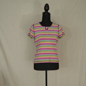 Vintage Liz Clairborne Stripped Tee